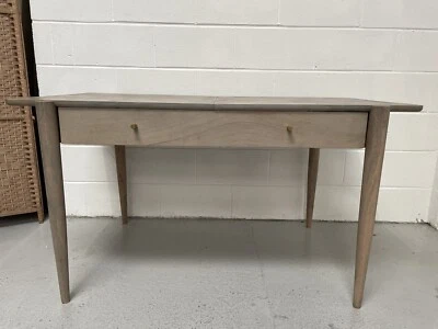 £399 • Buy Swoon Hawksley Desk/ Extending Dining Table, Sandblasted Grey Mango Wood RRP599