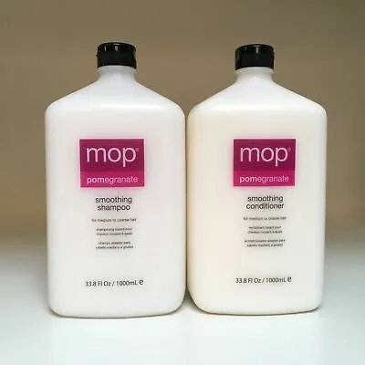 $51.99 • Buy Mop Pomegranate Smoothing Shampoo Conditioner Duo Set 33.8 Oz Each   New Fresh