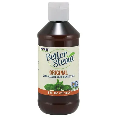 NOW FOODS BetterStevia Liquid Original - 8 Fl. Oz. • $20.49