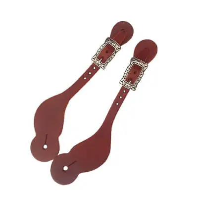 New Western Leather Work Spur Straps With Engraved Hardware For Men And Ladies  • $28.99