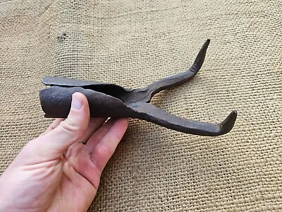 Antique Adze Plough Rake Fork Pitchfork Hand Forged  • $39