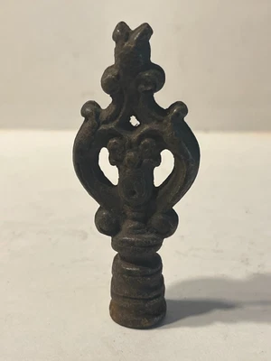 $12.95 • Buy Antique Vintage Cast Iron Lamp Finial Light Part