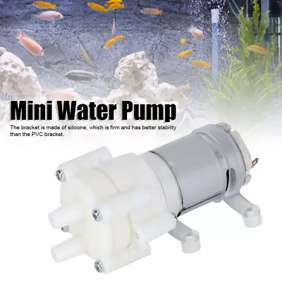 365 DC Aquarium Diaphragm Water Pump Electric Pumping Machine For Fish Tank ✲ • $20.02