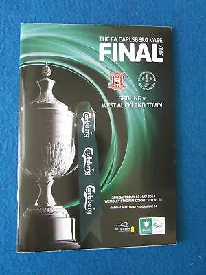 £4.99 • Buy Sholing V West Auckland Town FA Vase Final 2014 Programme 10/5/14