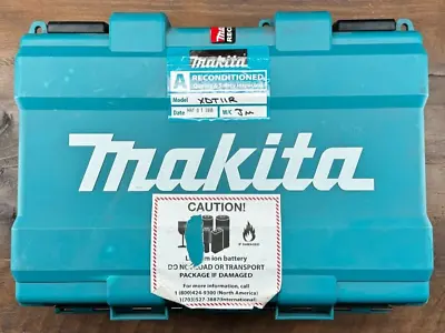 Makita XDT11R 18V LXT Li-Ion Cordless Impact Driver 2 Batteries Charger & Case • $80