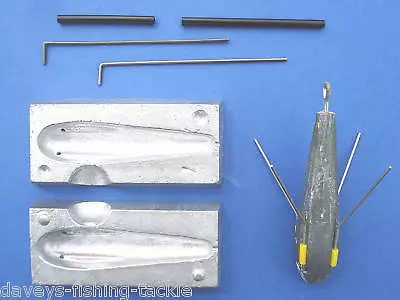 £24.95 • Buy 2oz DCA MOULD FOR SEA FISHING BREAKAWAY 6  7  WIRE GRIP ROLLER TUBE LEAD WEIGHTS