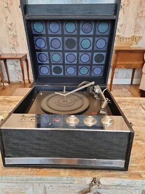 £69.99 • Buy VINTAGE BERMUDA  DARIETTE RECORD PLAYER 1960's 