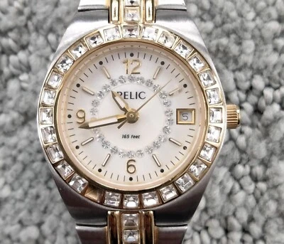 $19.99 • Buy Relic By Fossil Women's Queen's Court Two-tone Watch (ZR11775)