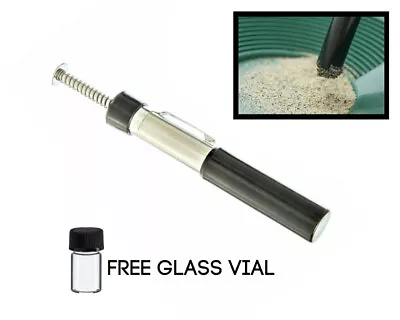 5lb Magnetic Black Sand Pocket Separator Pen |Water Resistant| Pocket Clip +VIAL • $8.99