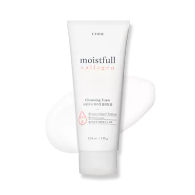 [Etude House] Moistfull Collagen Cleansing Foam 150ml /Korea Best • $11.54