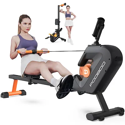 Magnetic Row Machine Rowing Machine Rower Cardio Home Gym Exercise Equipment New • $215.99