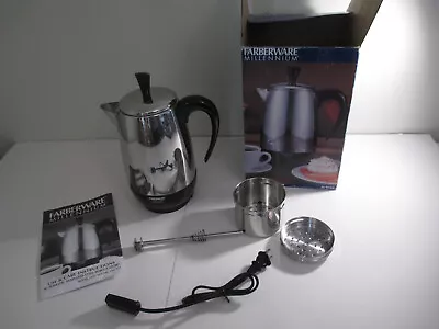 Farberware Millennium Superfast 8 Cup Coffe Electric Percolator • $27.99