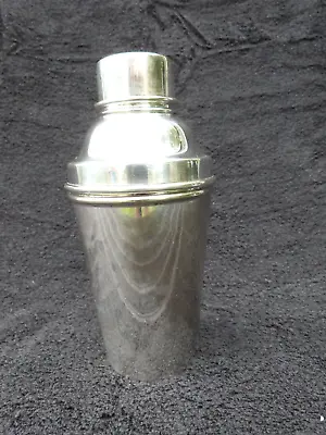 £12.99 • Buy VINTAGE SILVER PLATE COCKTAIL SHAKER 1930/50s