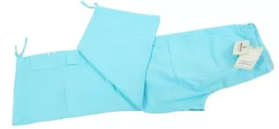 Murphy & Nye Womens Light Blue Cropped Trousers Size Medium 33inch Waist • £9.99