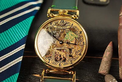 HANDMADE WATCH Skeleton Watch Steampunk Watch Marriage Watch Custom Watch • $404.10