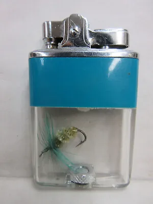 Vintage Collectible Cigarette Lighter With Fishing Lure Inside Good For Parts • $8.95