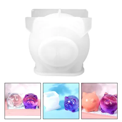 Piggy Ornament Mold Office Useful Casting Molds Crayon • $10.25