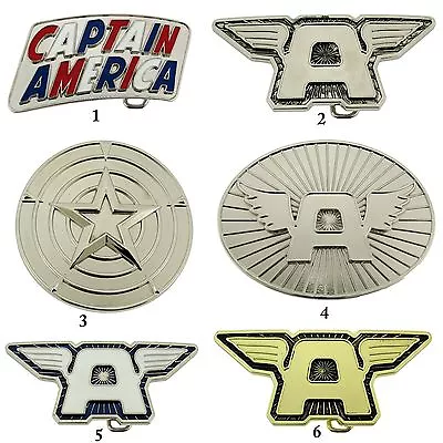 Captain America Belt Buckles Marvel Mens Avenger Cosplay HALLOWEEN PARTY COSTUME • $9.36