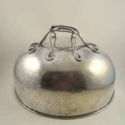 C1898 CR Ashbee Guild Of Handicrafts Lrg Handwrought Silverplate Meat Cover Dome • $1250