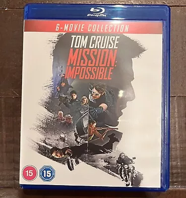 Mission: Impossible - The 6-Movie Collection Blu-ray Box Set Tom Cruise New • £0.99