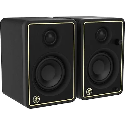 Mackie CR3-X 3  Powered Studio Monitors (Pair) Limited Edition Gold Trim • $109.99