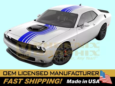 2018 2019 2020 2021 2022 Challenger Shakedown Shaker R/T Scat Pack Stripes Decal • $129