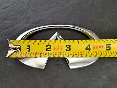 Infiniti G35 G37 G25 Chrome Trunk Emblem Infinity Chrome Badge Rear Emblem • $20