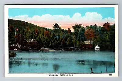 Alstead NH-New Hampshire Vilas Pool Antique Vintage Souvenir Postcard • $7.99