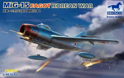 Bronco 1/48 Mikoyan-Gurevich MiG-15 Fagot • $27.67