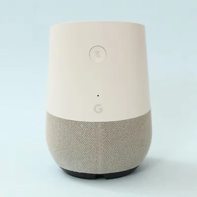 $49.95 • Buy Google Home Smart Speaker & Home Assistant Bluetooth Speaker (White Slate) 