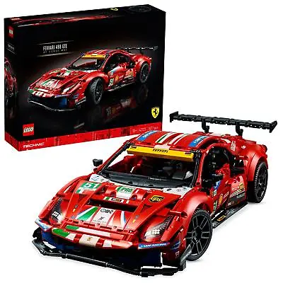 £152.99 • Buy LEGO Technic Ferrari 488 GTE  AF Corse #51  Model Car Collectibles 42125
