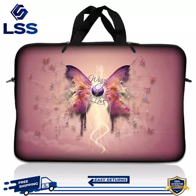 Laptop Sleeve 15.6 Neoprene Bag Case 15 15.4 15.6 Acer DELL HP Macbook Wings • $16.95