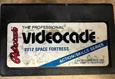 $12 • Buy BALLY ASTROCADE VIDEOCADE CARTRIDGE 2012 SPACE FORTRESS VIDEOGAME. Not Tested