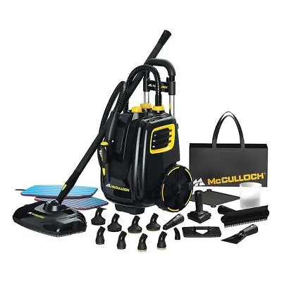 McCulloch Deluxe Canister Steam Cleaner MC1385 -Commercial - FULL WARRANTY -NEW • $288.49