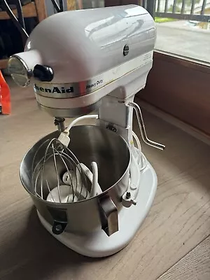 KitchenAid K5SS Heavy Duty Series 5qt Stand Mixer - White • $112.50