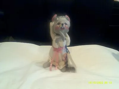 Vtg. Annalee Laughing Grey Angel Mouse-1994-original Tags-silver Halo-#772494 • $8.95