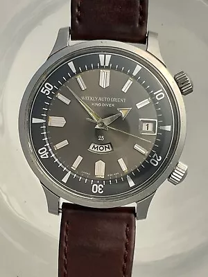 1965 Vintage Weekly Auto Orient King Diver • $998