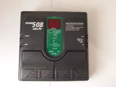 Vintage Zoom 508 Programmable Delay Effects Pedal Free USA Shipping • $129.99