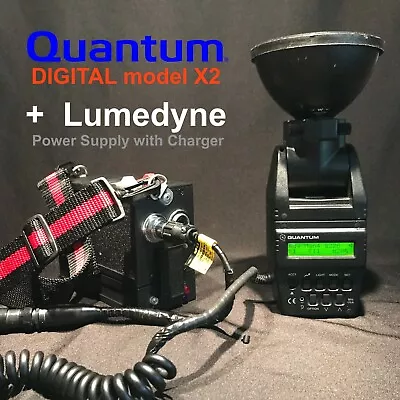 Quantum Instruments Quantum Qflash DIGITAL Model X2 + Lumedyne Power Supply Set • $595.95