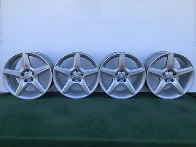 2001-09 MERCEDES BENZ AMG W211 E350 4Matic 18  GENUINE FACTORY OEM WHEEL RIM SET • $2599