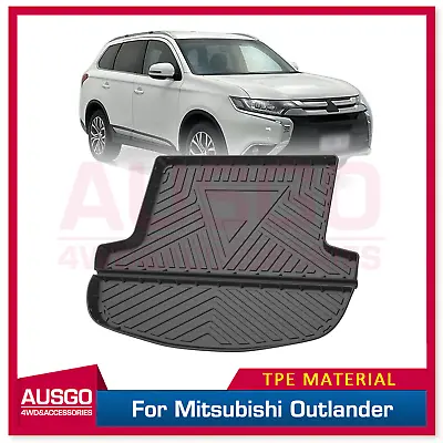 $65.99 • Buy AUS 3D TPE Cargo Mat Rear Boot Mat For Mitsubishi Outlander 2012-2021 Trunk Mat