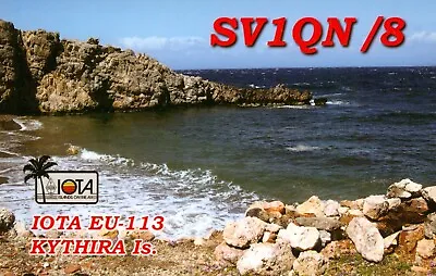 £2.99 • Buy 1 X QSL Card Radio SV1QN/8 Kythira Island Greece 2004 ≠ S392