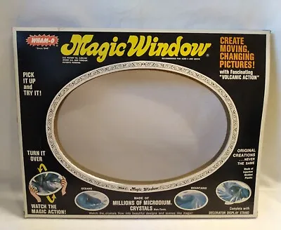 Wham-O Magic Window Sand Art Toy 70s Vintage ** BOX ONLY ** • $110