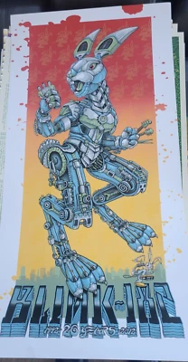 $87.75 • Buy Blink 182 20th Anniversary Poster Art Print By EMEK Travis Barker Band Edition