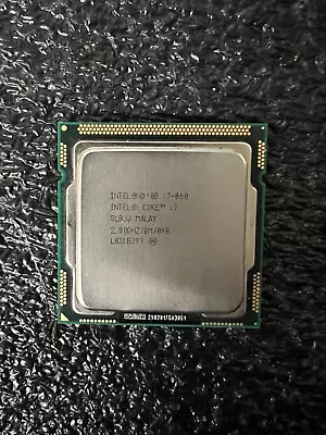 Intel I7-860 2.8GHZ/8M/09B  SLBJJ Malay (SLBJJ) • $24.98