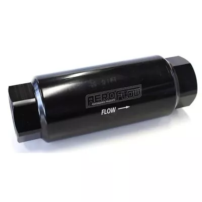 Aeroflow AF66-2044BLK Pro Filter 60 Micron Black Female -12orb 2 X5.5  • $121.58