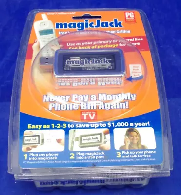 New Magic Jack 430-0302 USB Phone Jack • $22.95