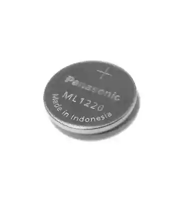 ML1220  Panasonic Rechargeable 3V Lithium Coin Cell Battery • $10