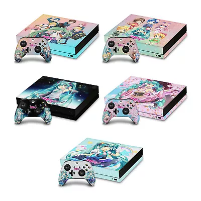 Official Hatsune Miku Graphics Vinyl Sticker Skin Decal For Xbox One X Bundle • $54.95