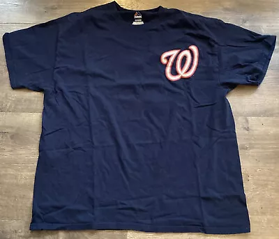 Majestic Washington Nationals Zimmerman T Shirt Size XL 22” Pit To Pit • $11.90